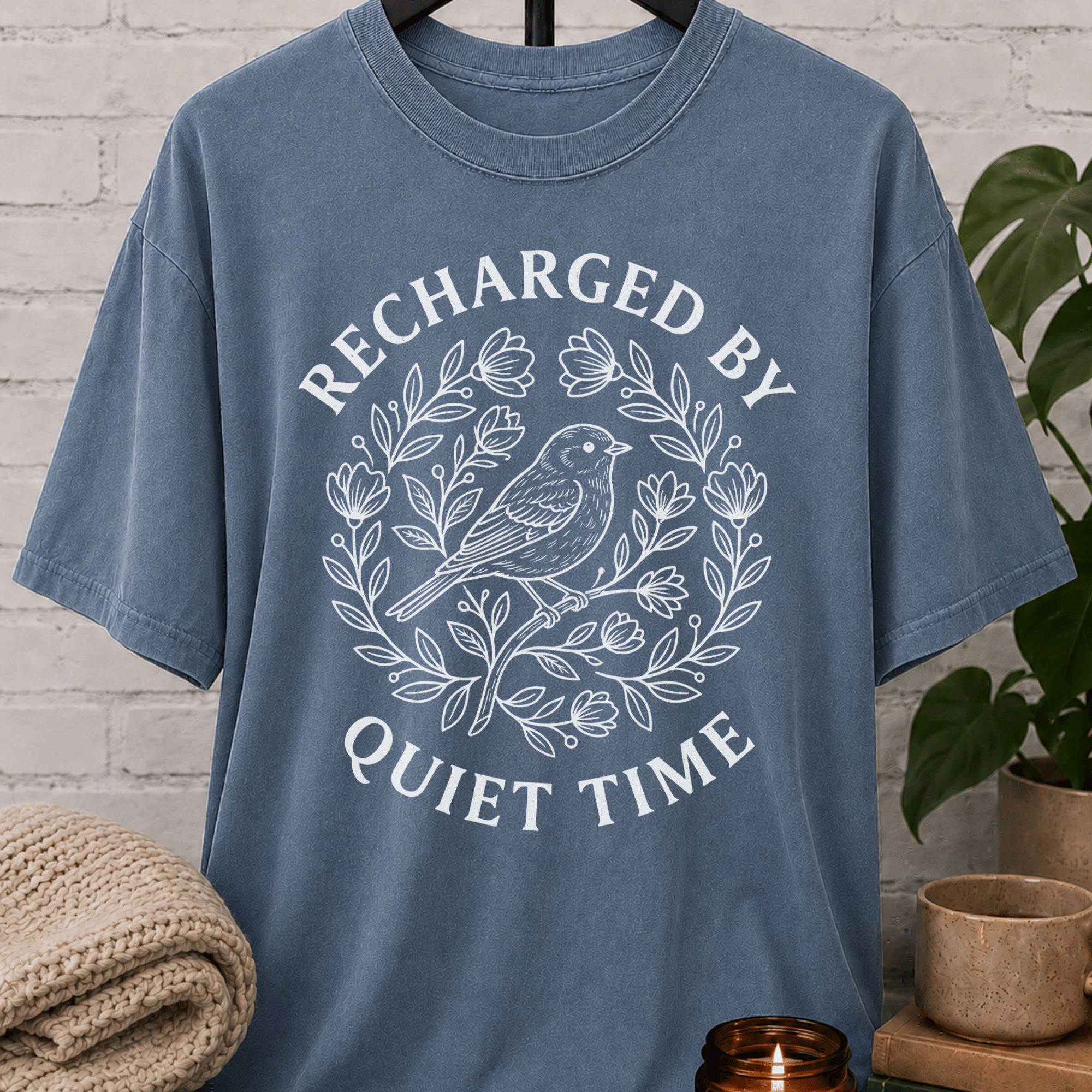 Recharged By Quiet Time T-Shirt
