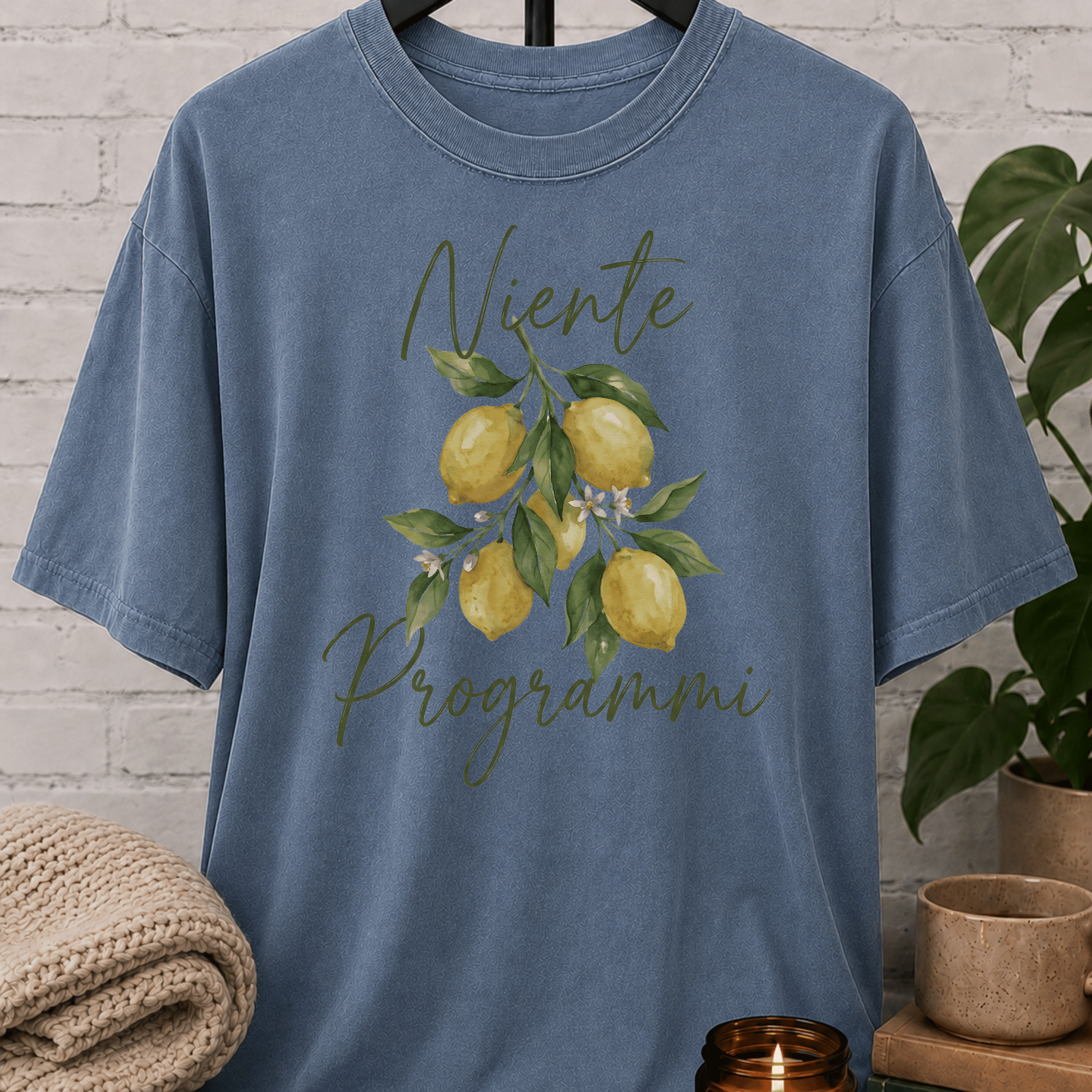 Niente Programmi, No Plans T-Shirt