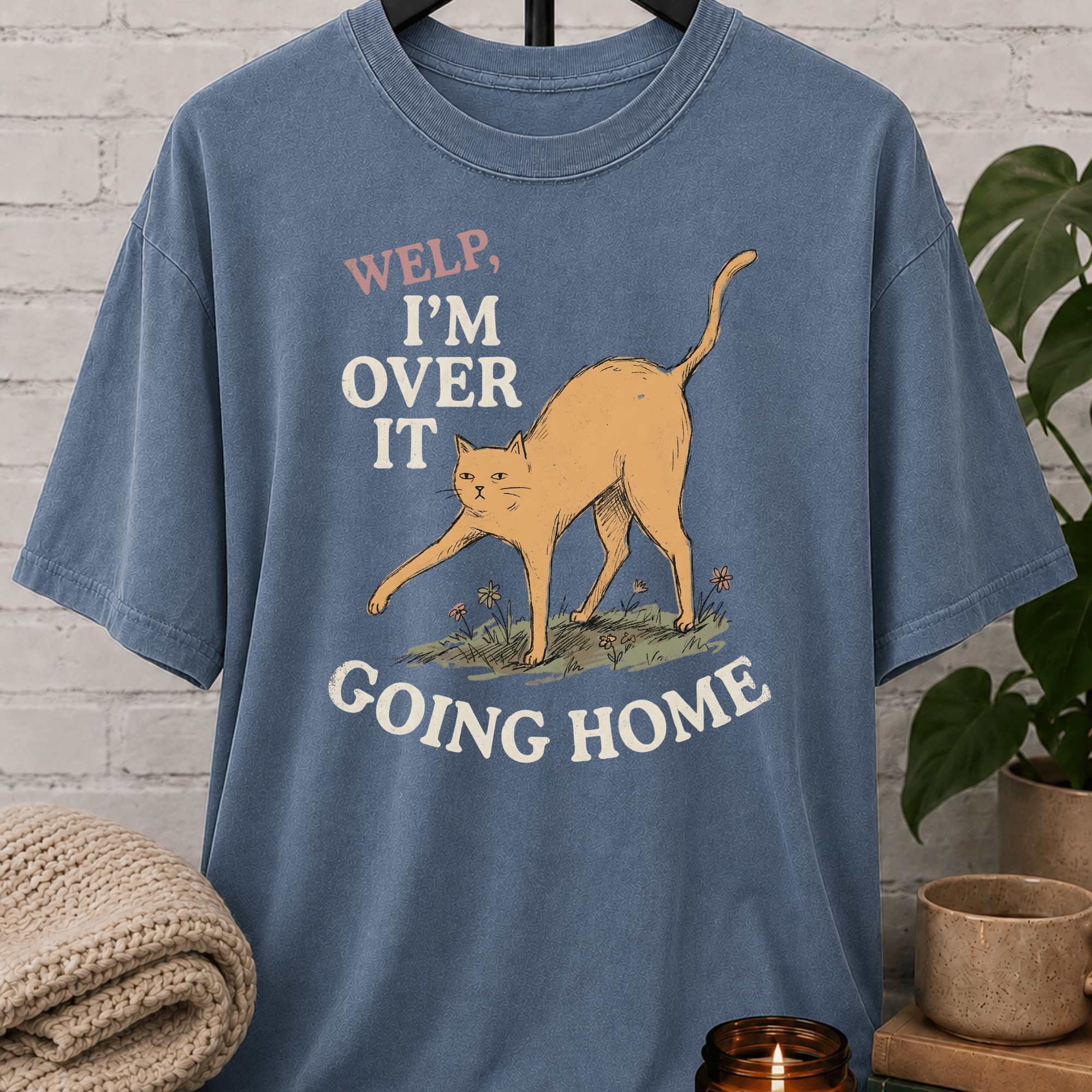 I'm Over It Cat T-Shirt