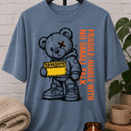 No Small Talk Bear T-Shirt