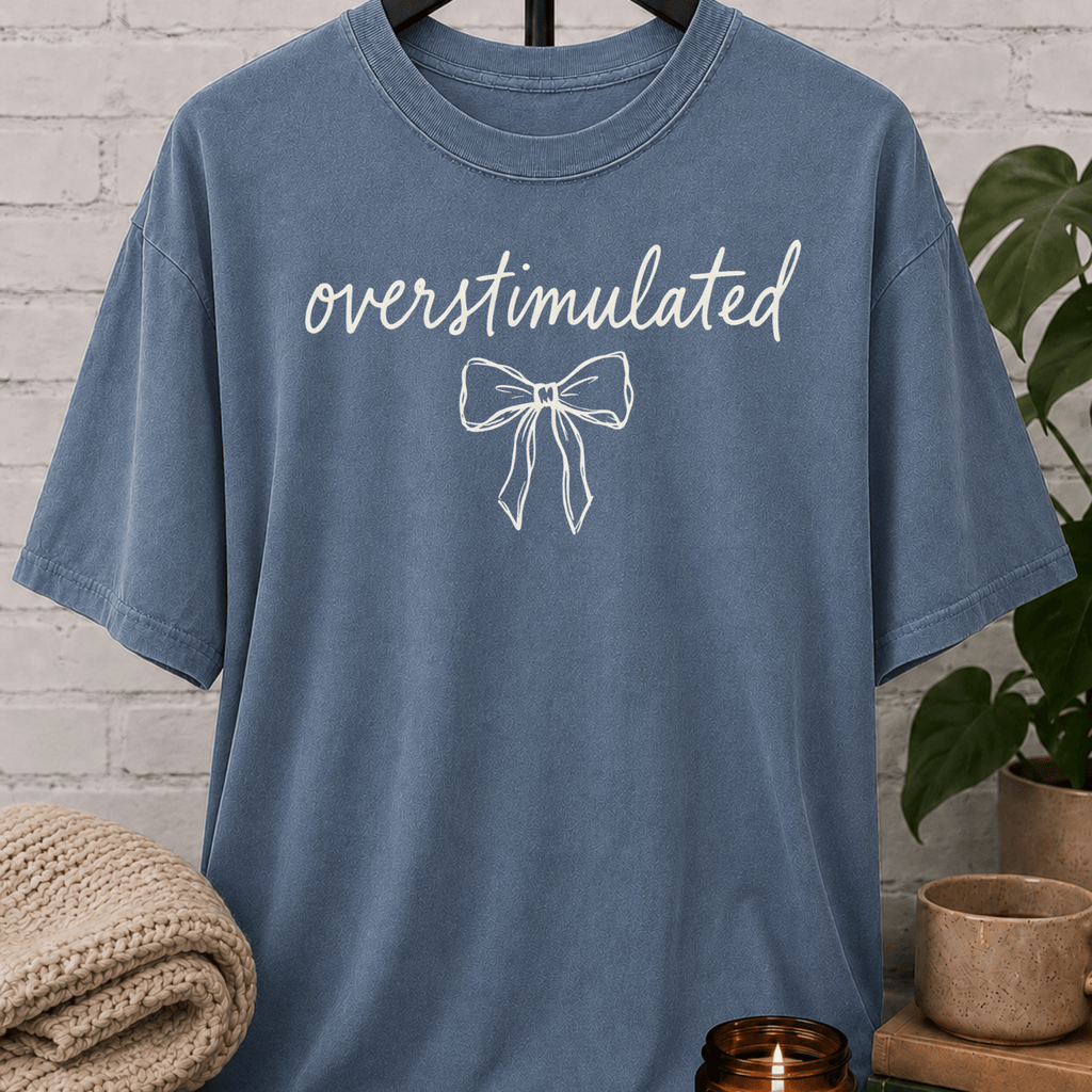 Overstimulated Coquette Bow T-Shirt