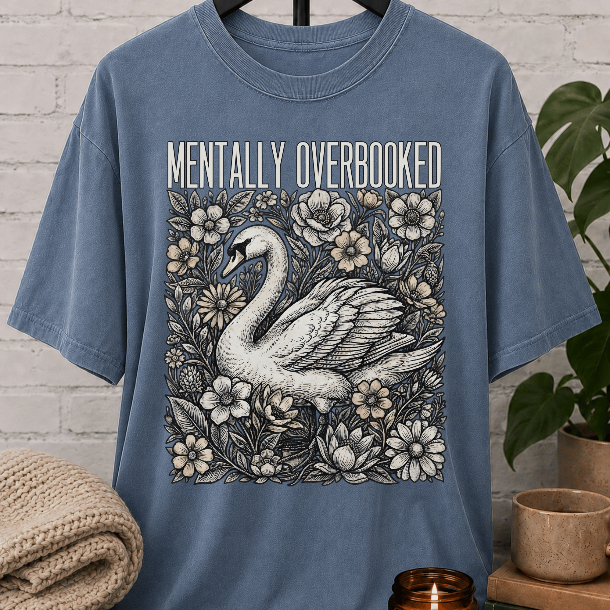Mentally Overbooked Goose T-Shirt
