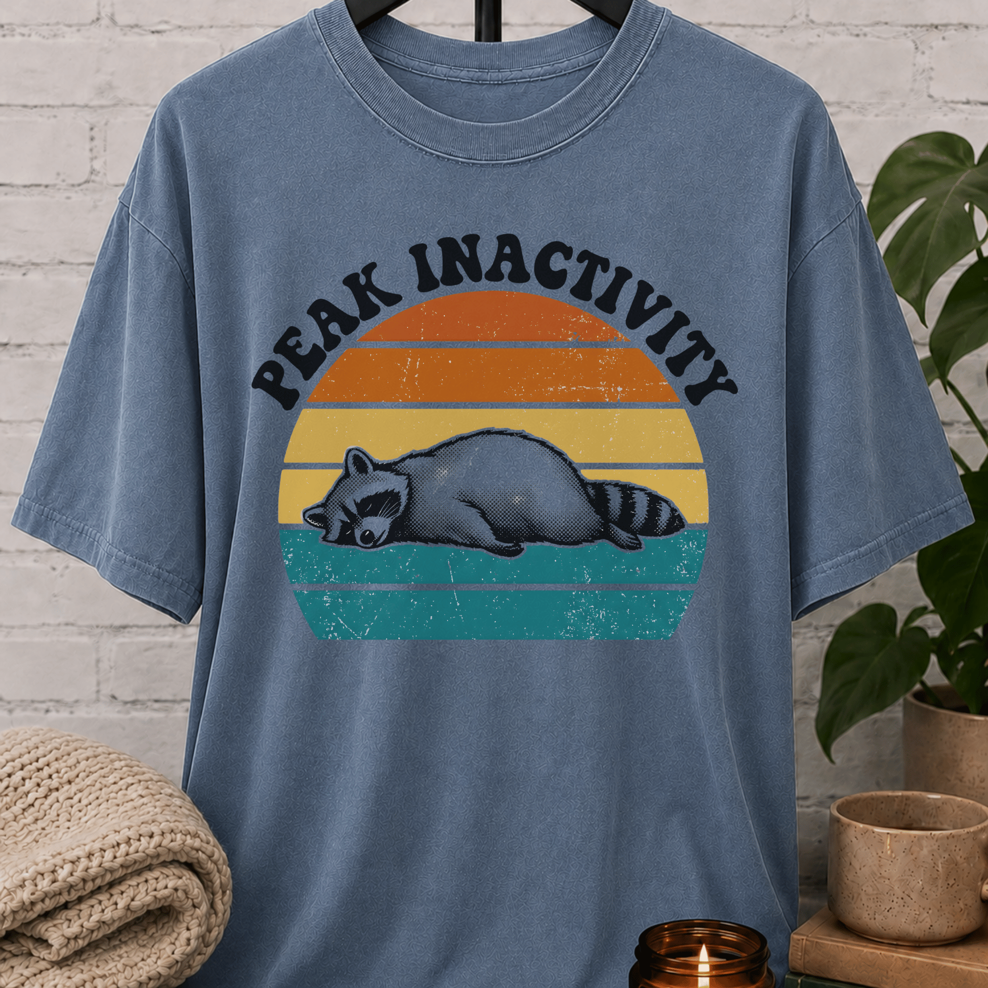 Peak Inactivity Raccoon T-Shirt