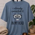 I Already Corrected It Owl T-Shirt