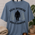 Bigfoot Social Distancing Champion T-Shirt
