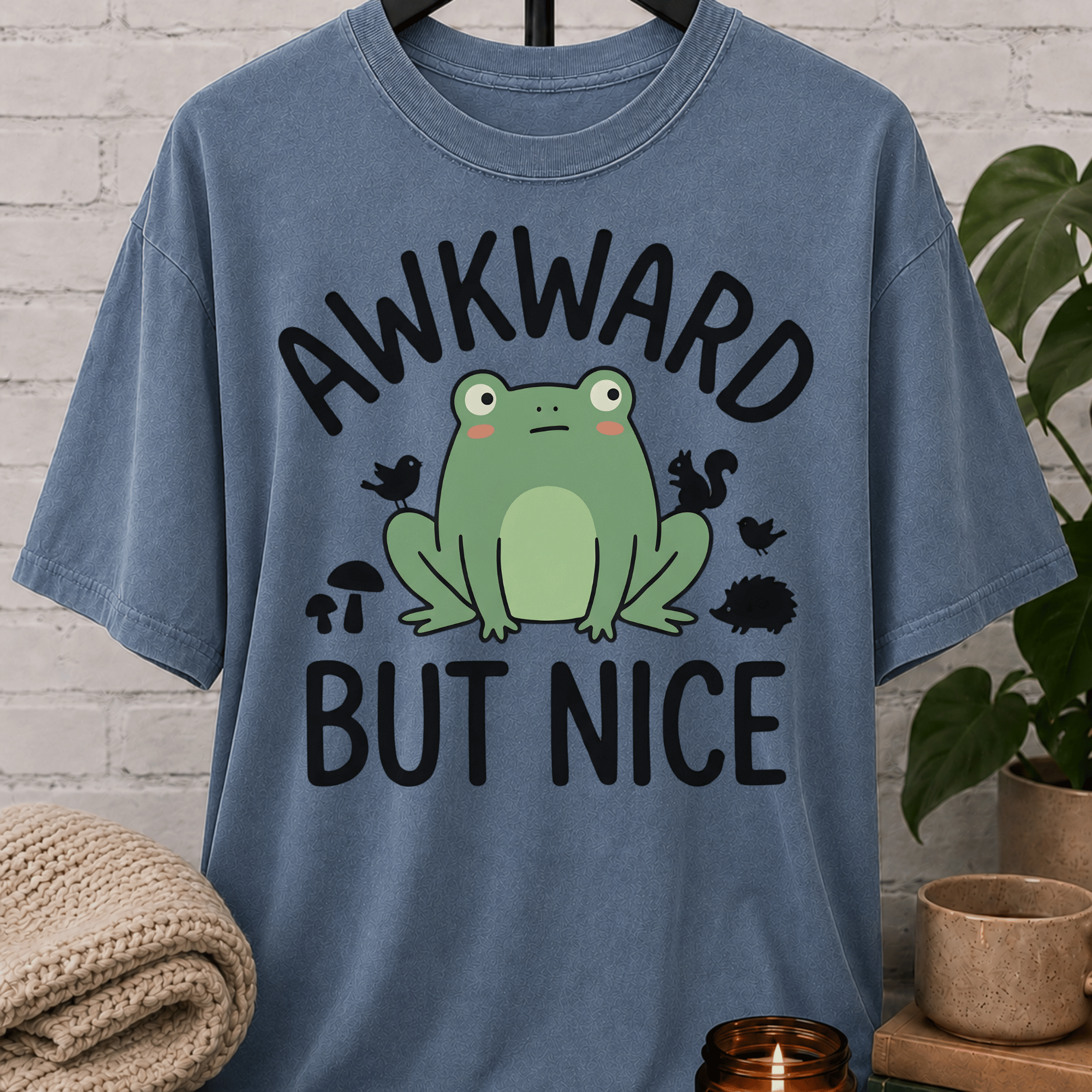 Awkward But Nice Frog T-Shirt