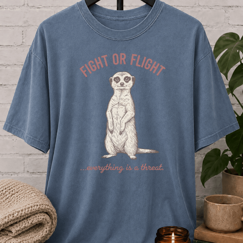 Fight or Flight Meerkat T-Shirt
