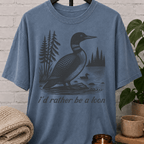 I'd Rather Be A Loon Duck T-Shirt