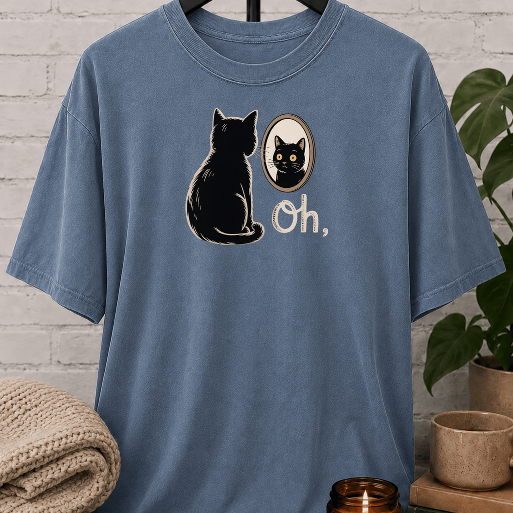 Cat In Mirror T-Shirt