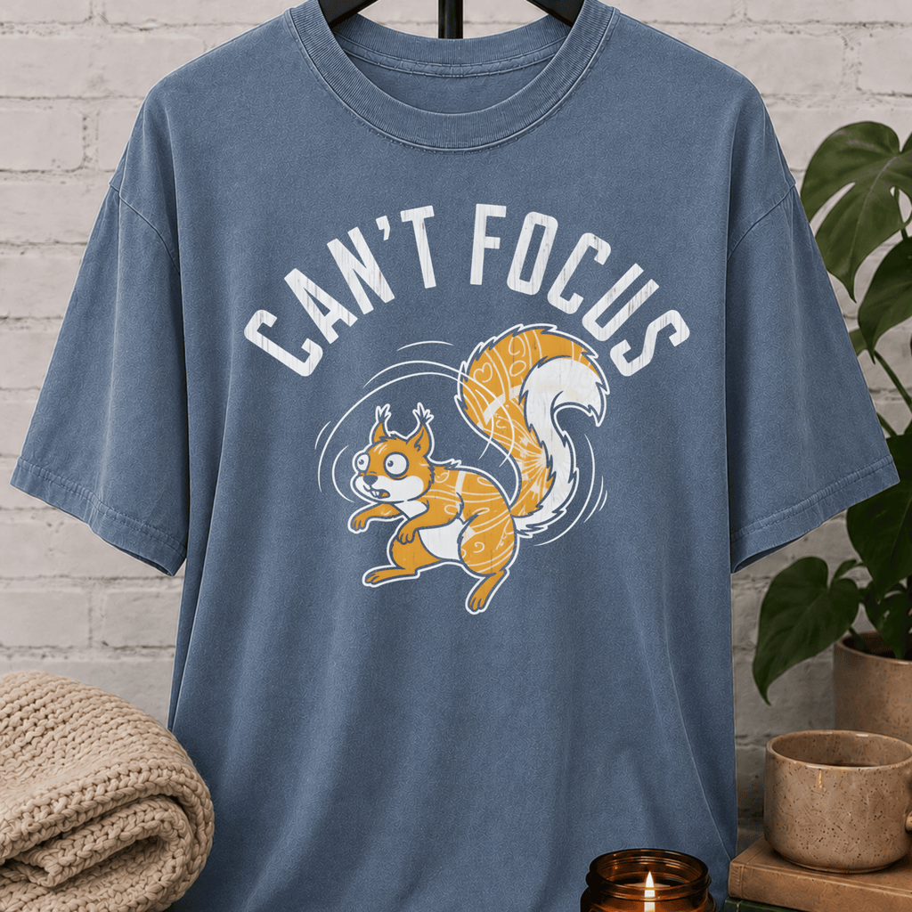 Can't Focus Squirrel T-Shirt