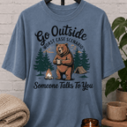Go Outside Bear T-Shirt