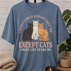 Except Cats T-Shirt