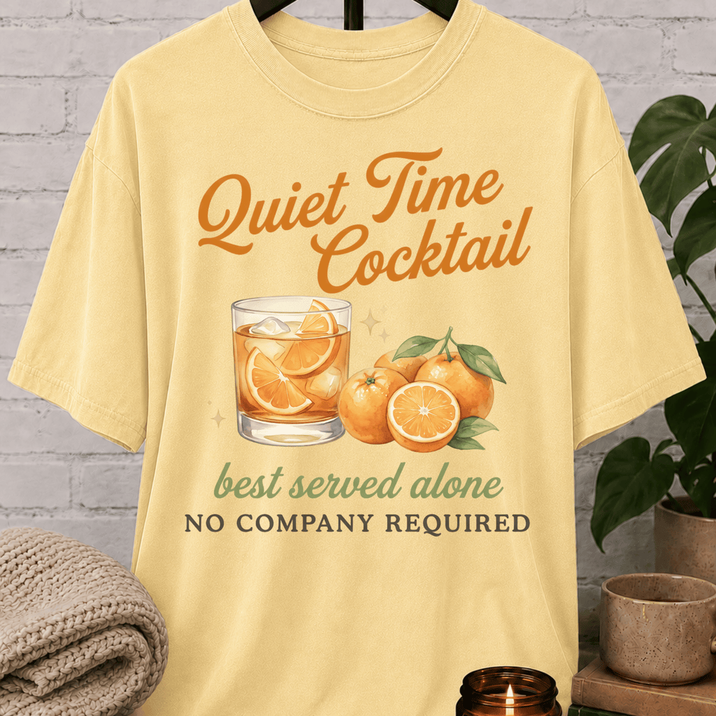 Quiet Time Cocktail T-Shirt