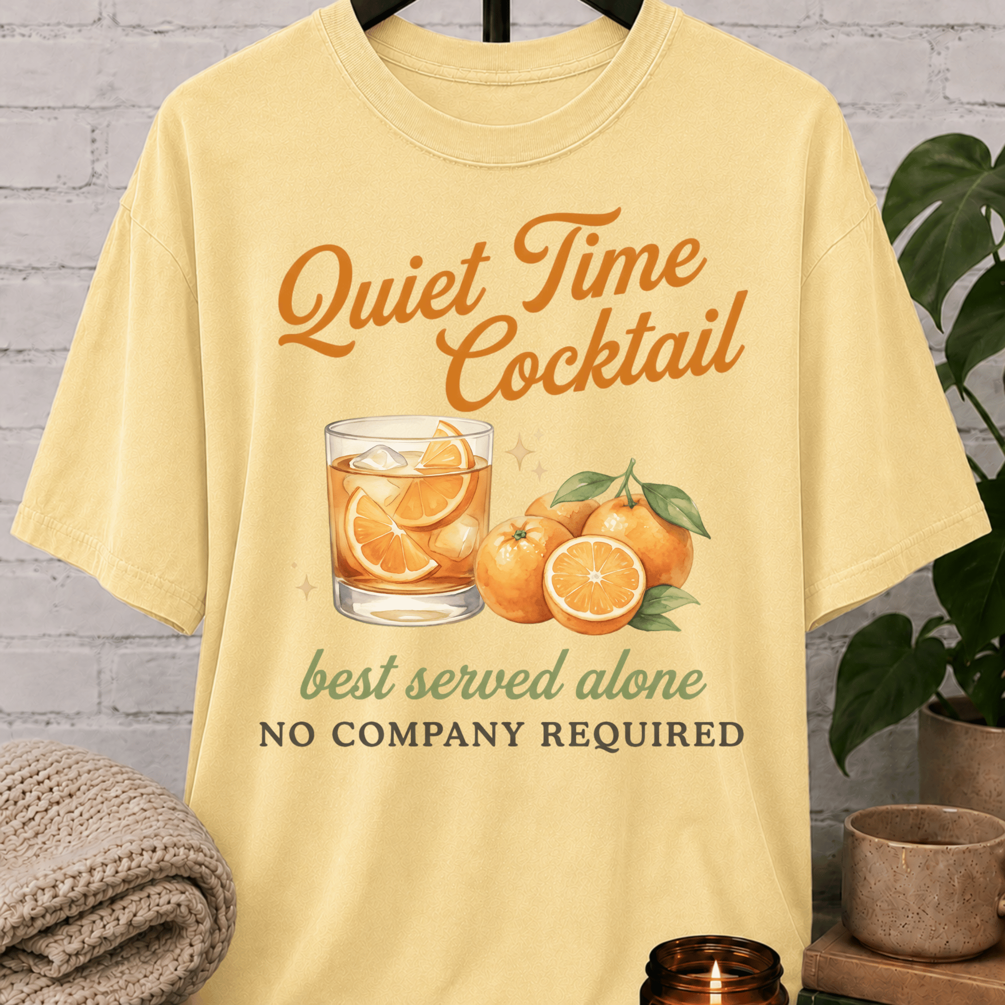 Quiet Time Cocktail T-Shirt