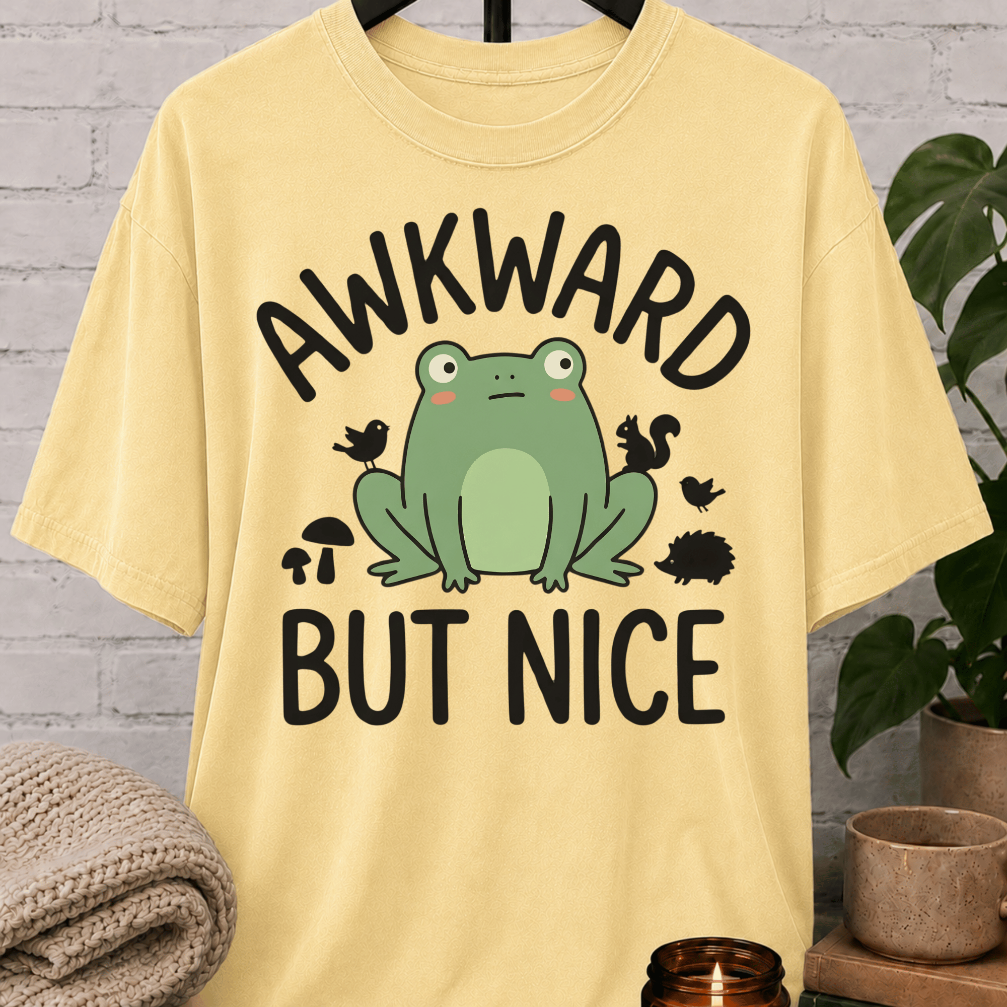 Awkward But Nice Frog T-Shirt