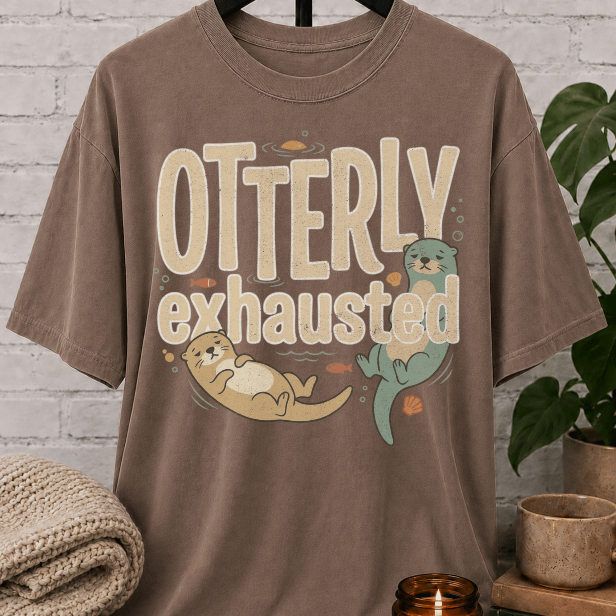 Otterly Exhausted T-Shirt