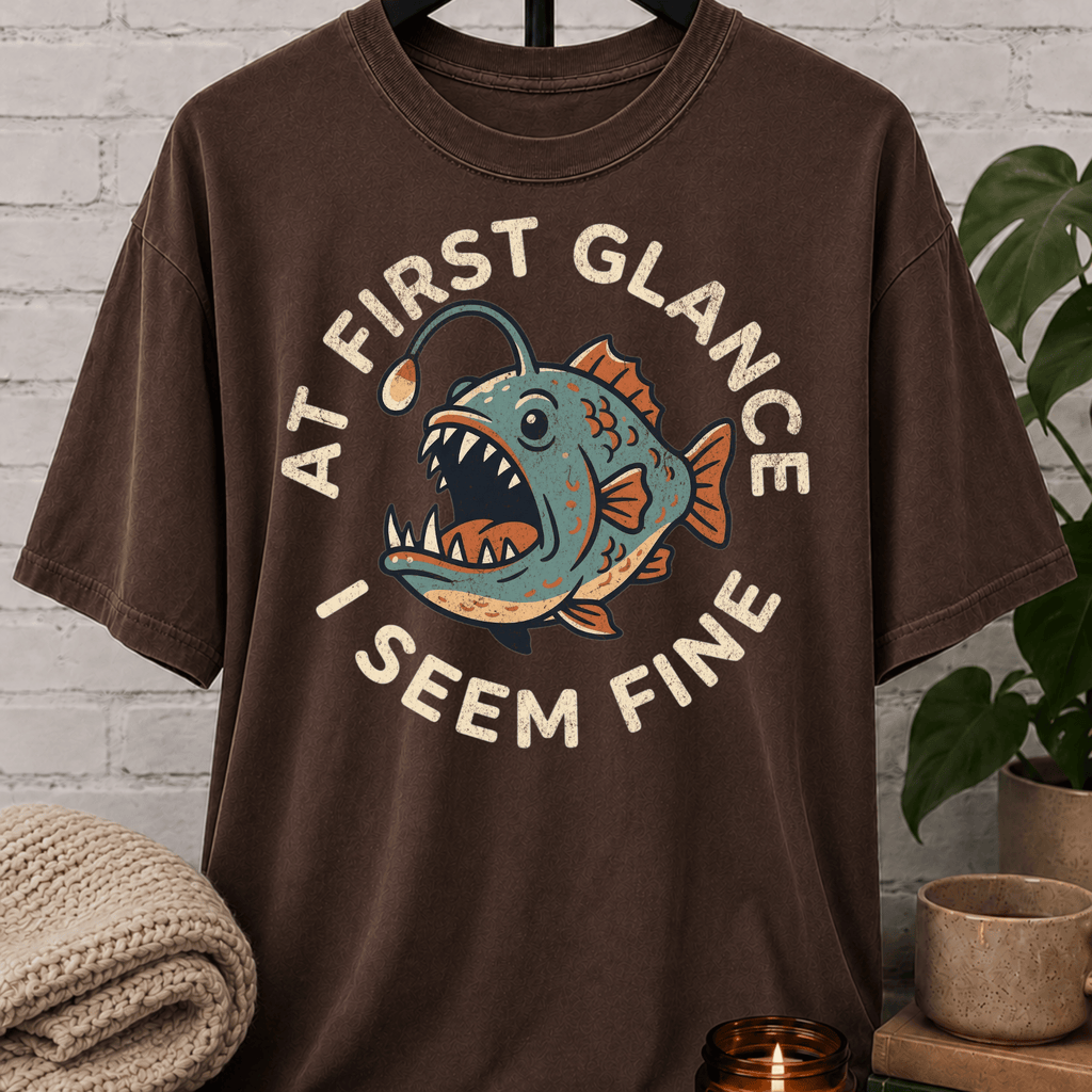 At First Glance Angler Fish T-Shirt