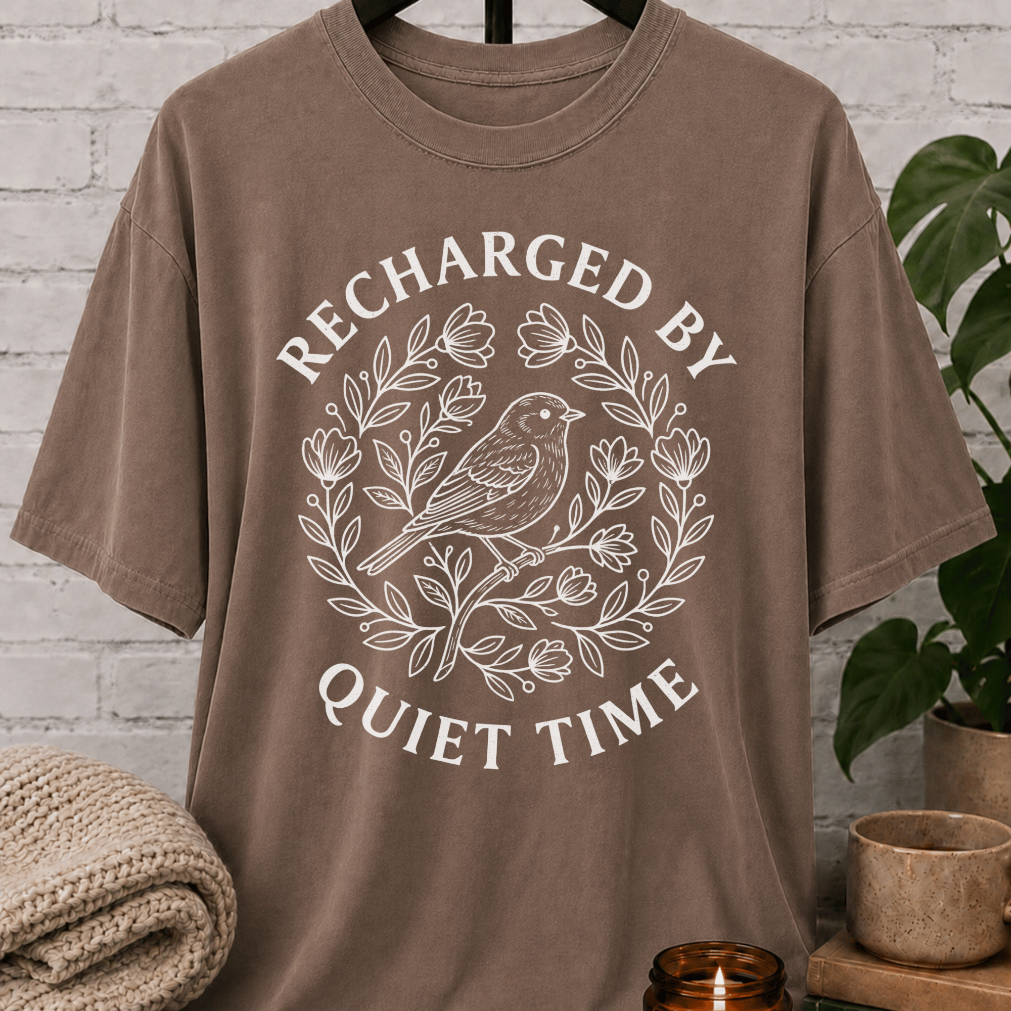 Recharged By Quiet Time T-Shirt