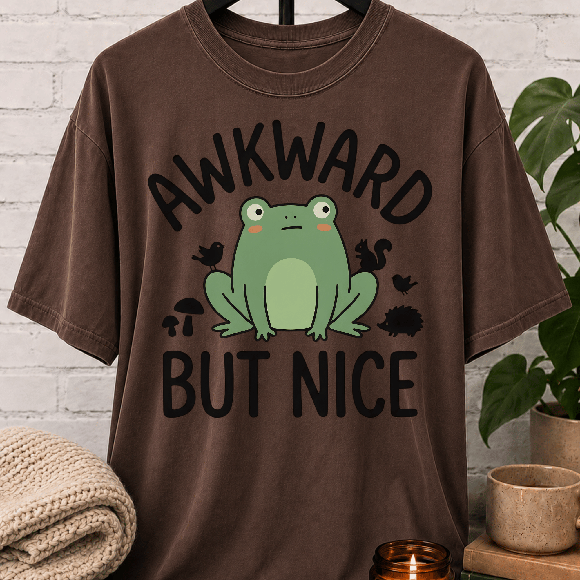 Awkward But Nice Frog T-Shirt