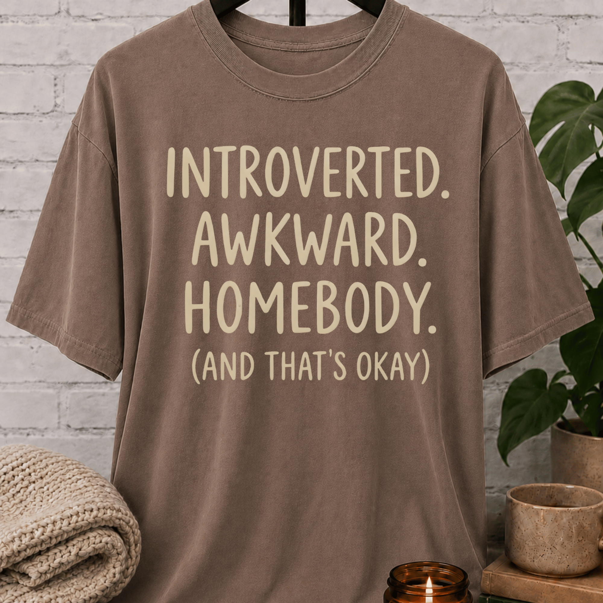 Introverted. Awkward. Homebody. T-Shirt