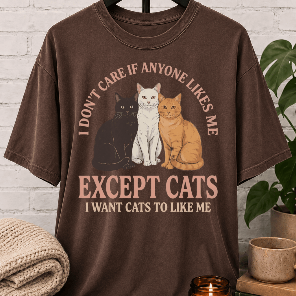 Except Cats T-Shirt