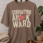 Majestically Awkward Flamingo T-Shirt