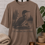 I'd Rather Be A Loon Duck T-Shirt