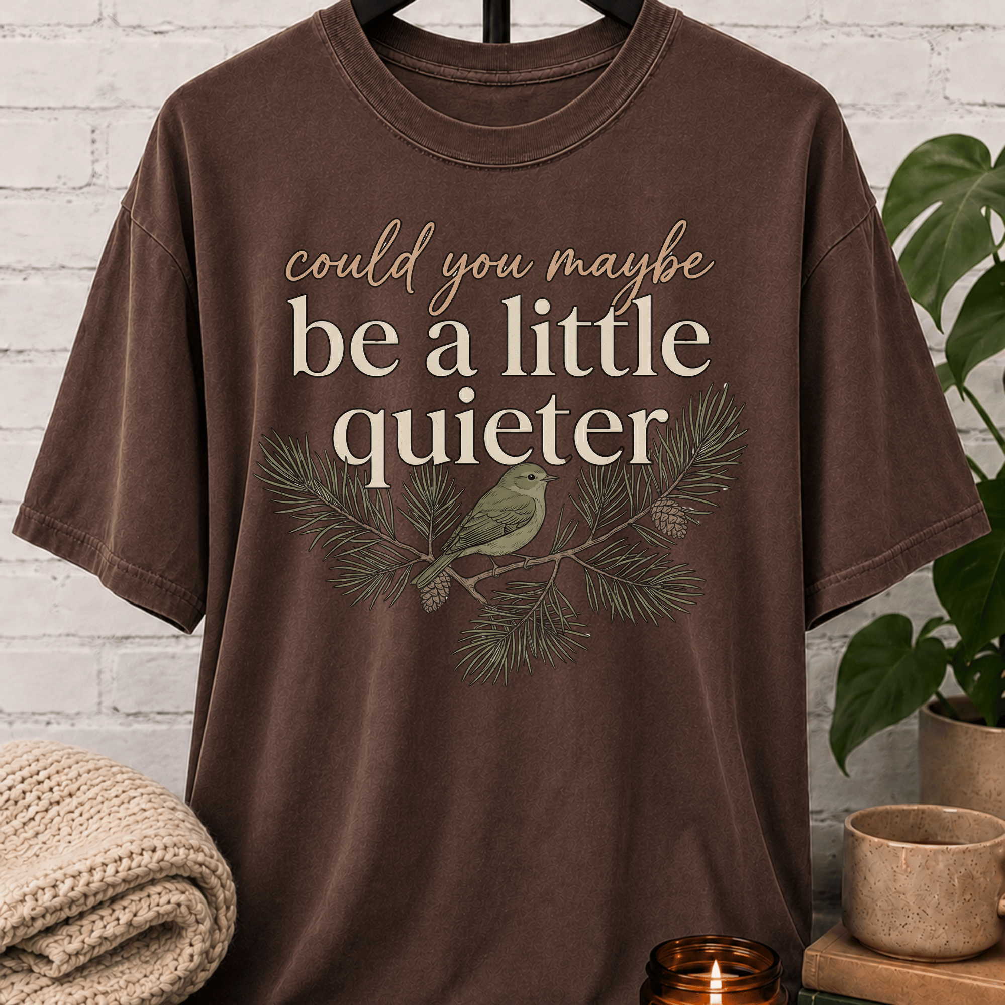 Be A Little Quieter Bird T-Shirt