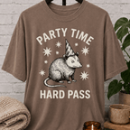 Party Time Hard Pass Opossum T-Shirt