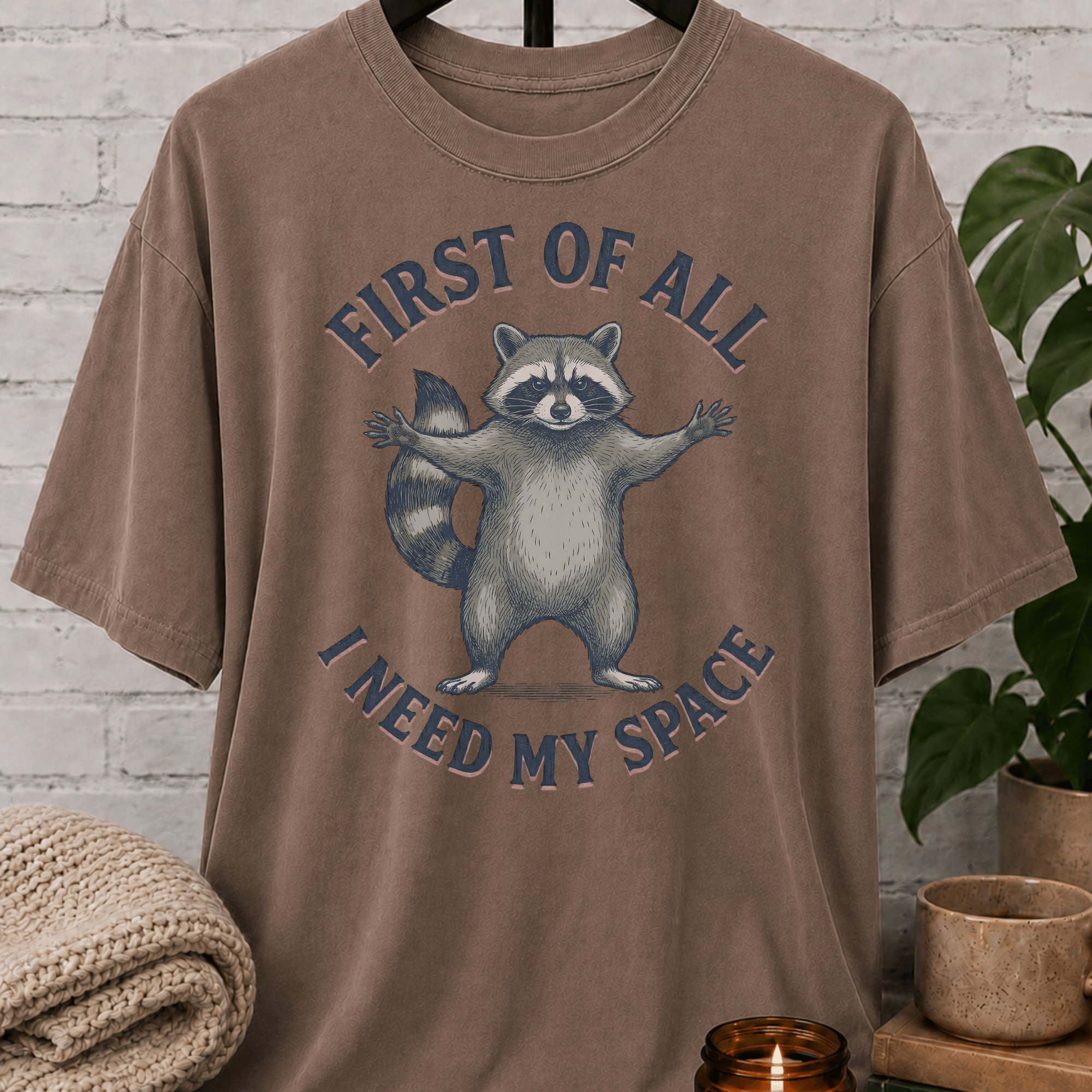 I Need My Space Raccoon T-Shirt