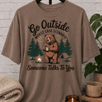 Go Outside Bear T-Shirt