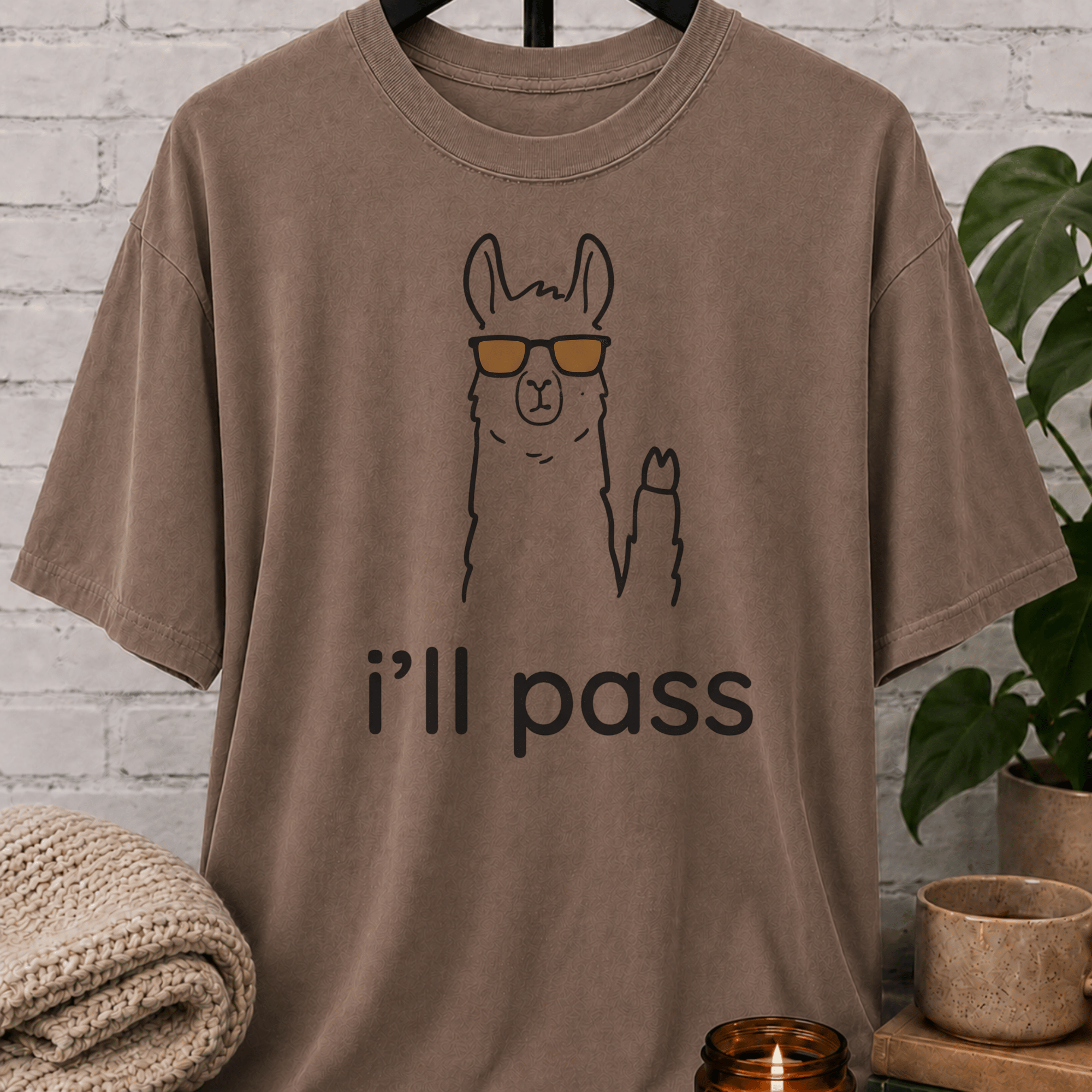 I'll Pass Llama T-Shirt