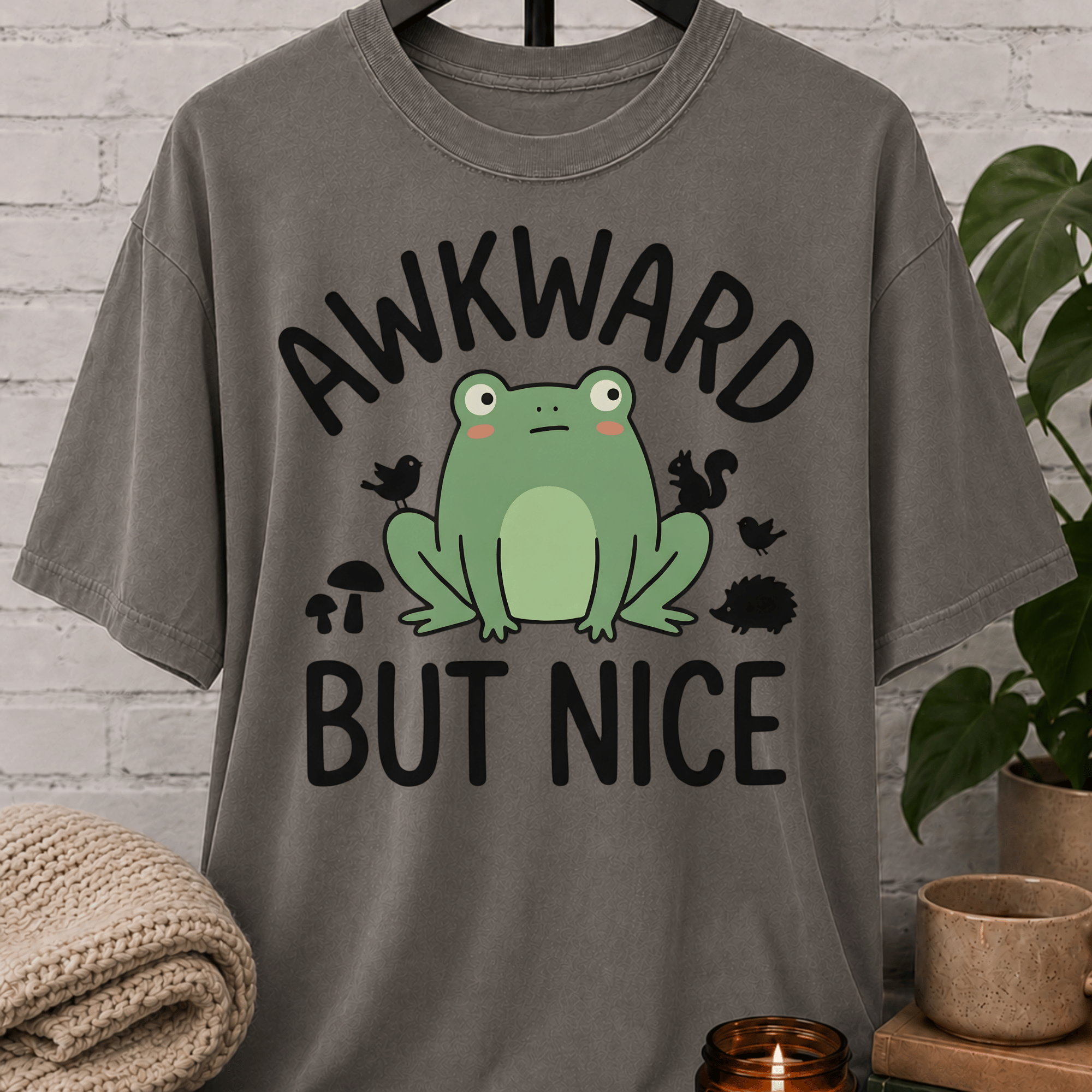 Awkward But Nice Frog T-Shirt
