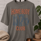 Homebody Club Cat T-Shirt