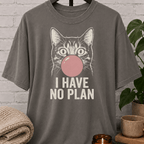 I Have No Plan Cat T-Shirt