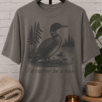 I'd Rather Be A Loon Duck T-Shirt