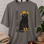 Not Today Partner Western Cat T-Shirt