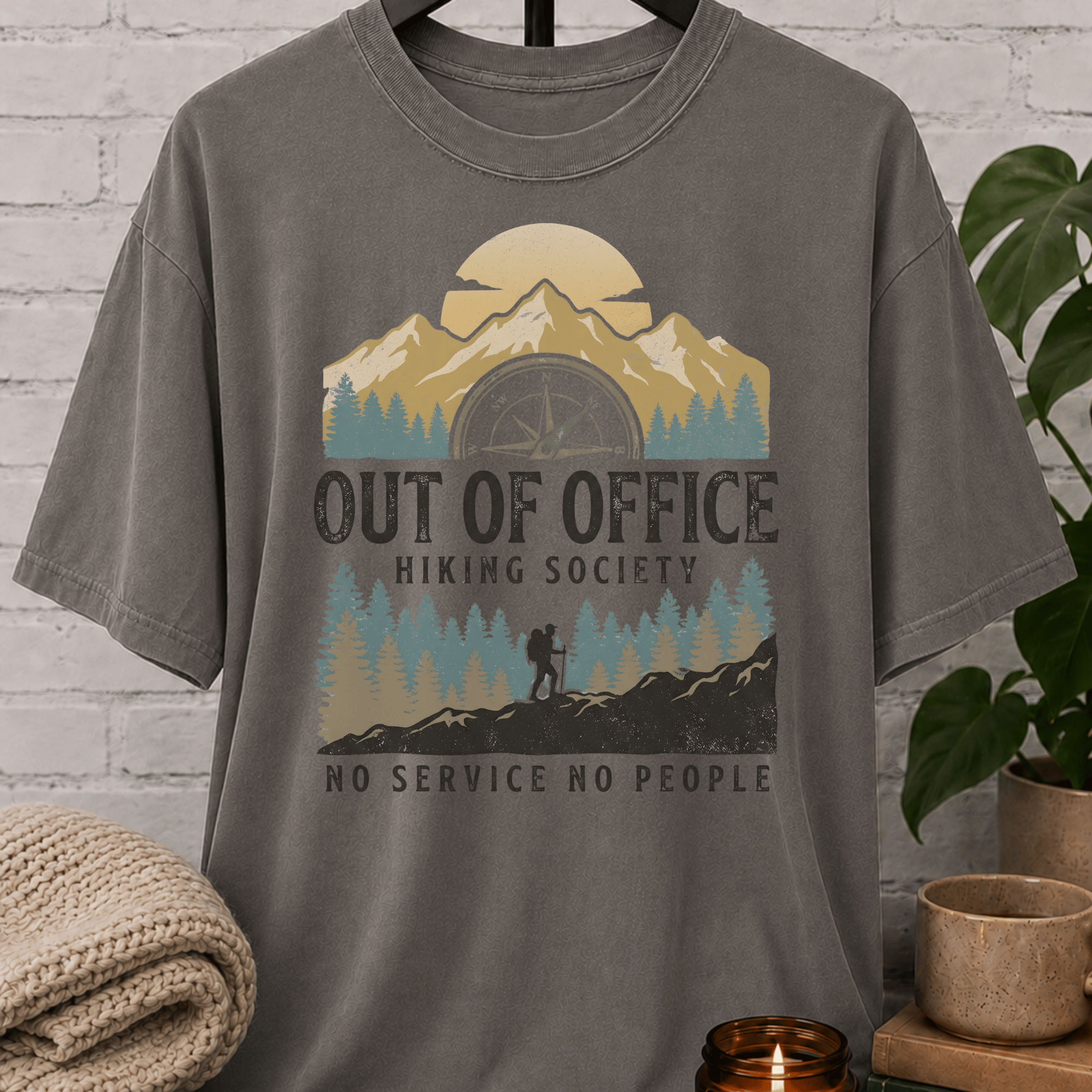 Out Of Office Hiking T-Shirt