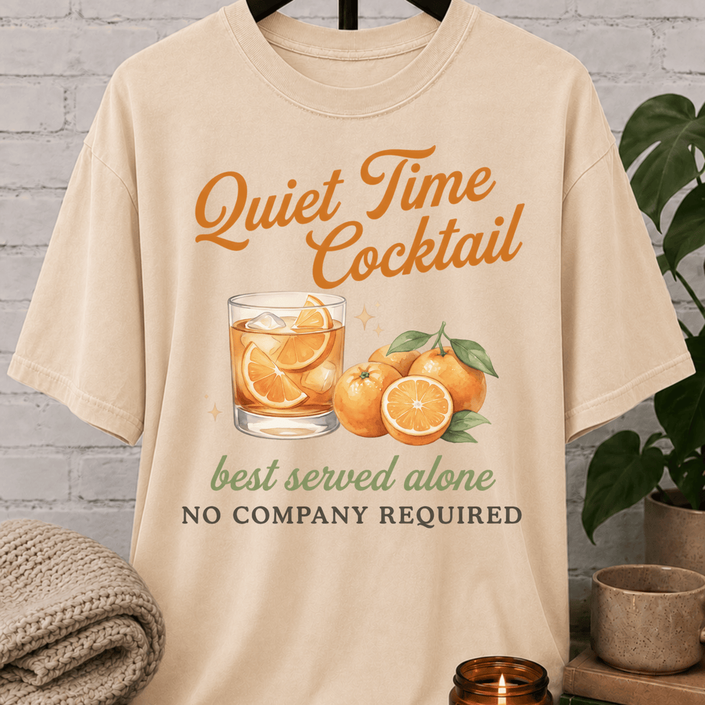 Quiet Time Cocktail T-Shirt