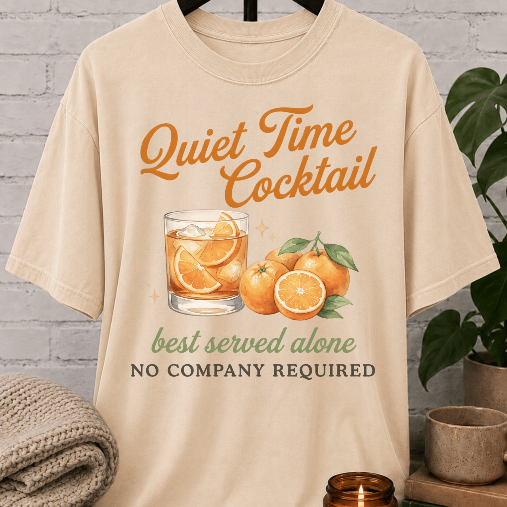 Quiet Time Cocktail T-Shirt