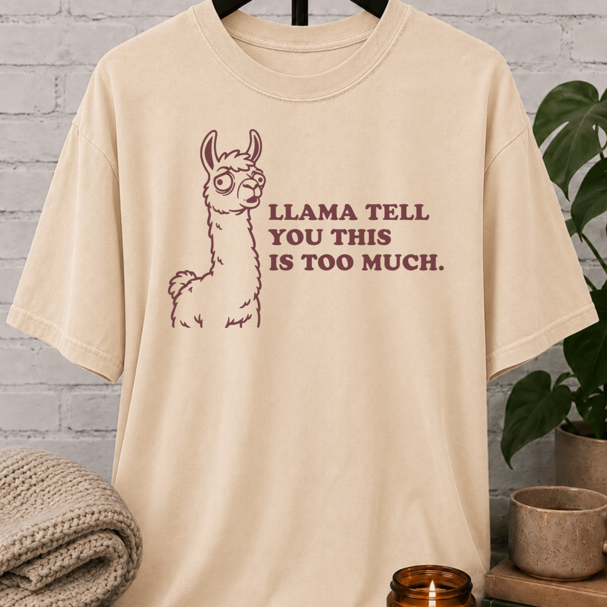 Llama Tell You This T-Shirt