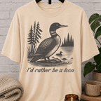 I'd Rather Be A Loon Duck T-Shirt