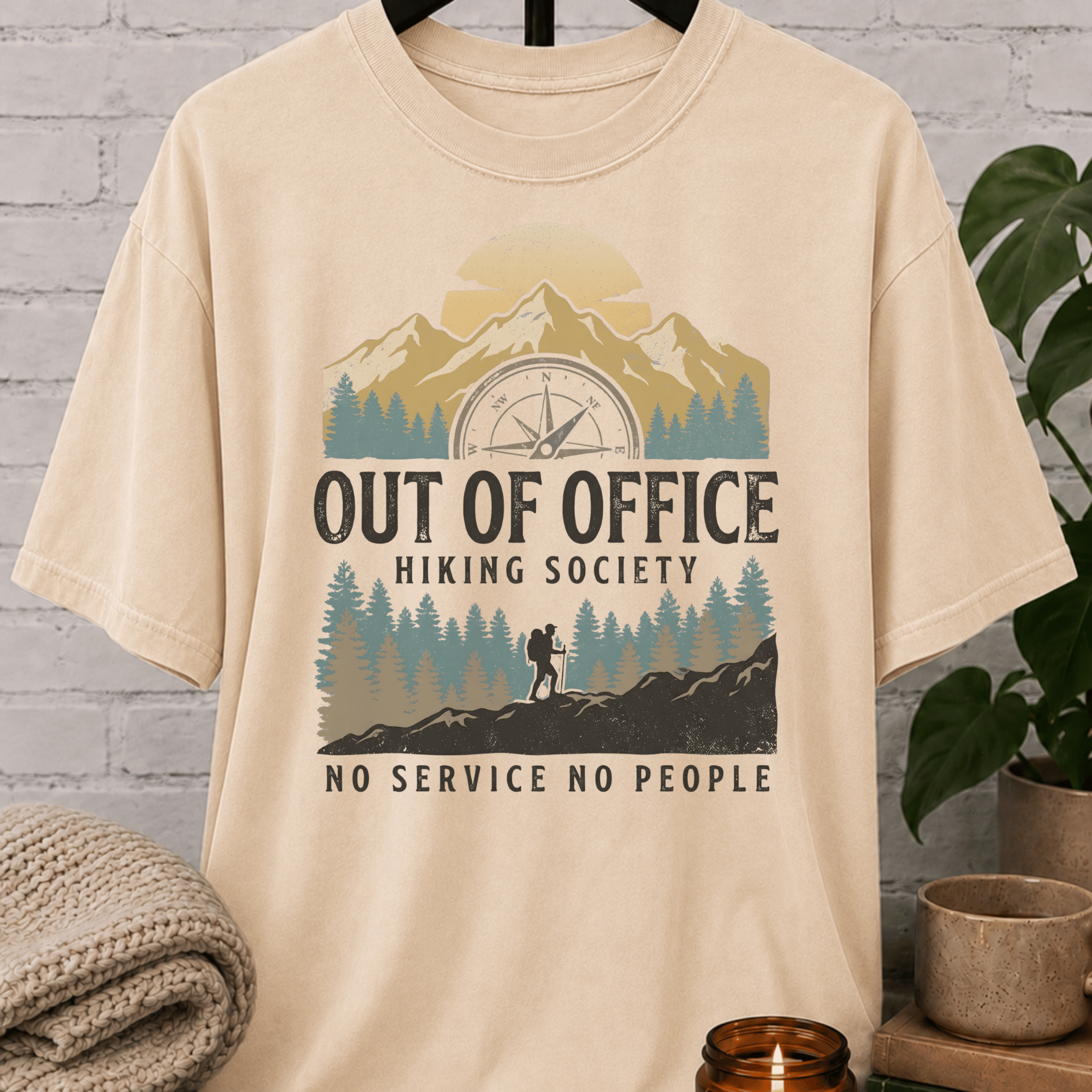 Out Of Office Hiking T-Shirt