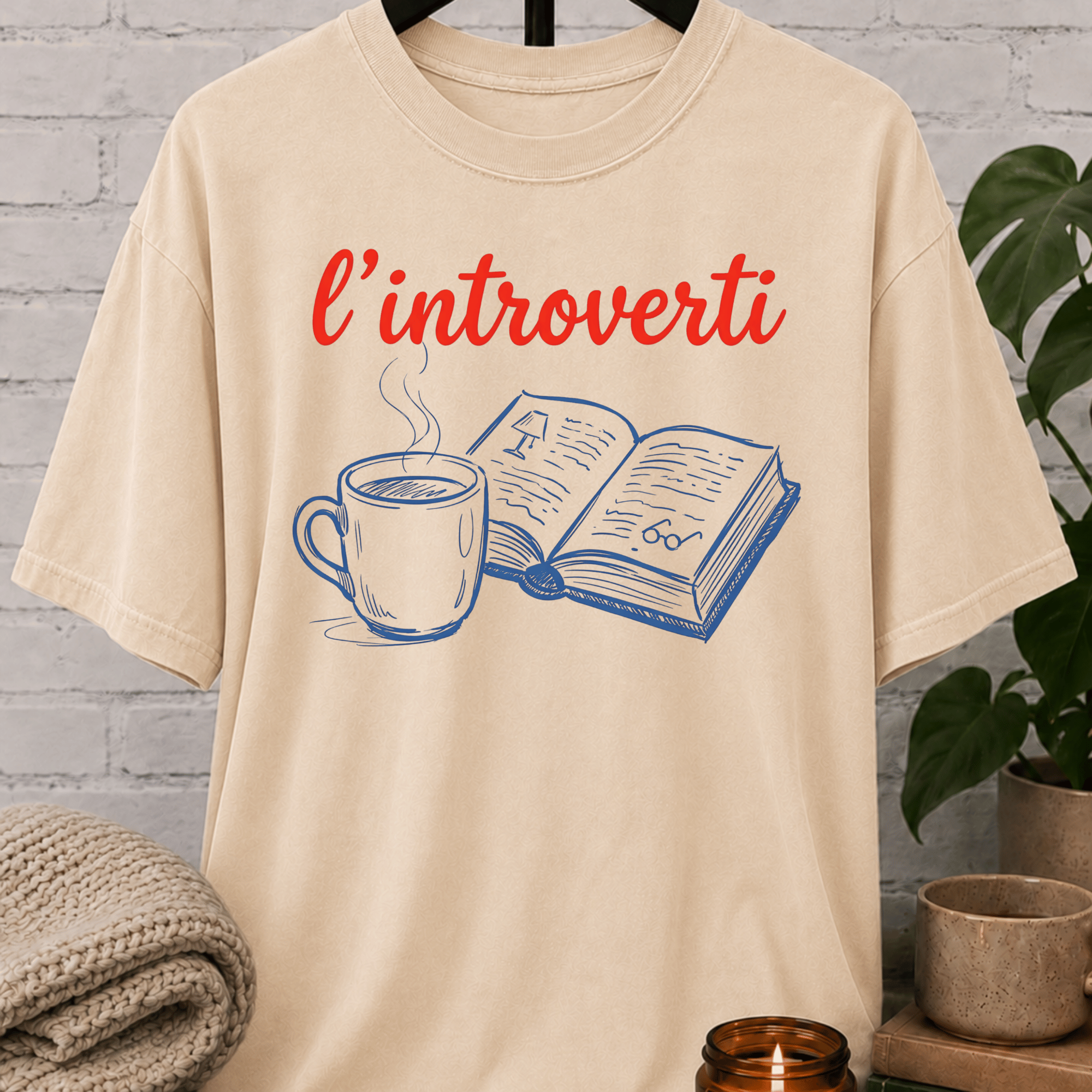 l'introverti (The Introvert) T-Shirt