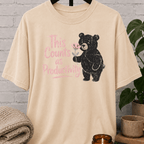 This Counts as Productivity Bear T-Shirt