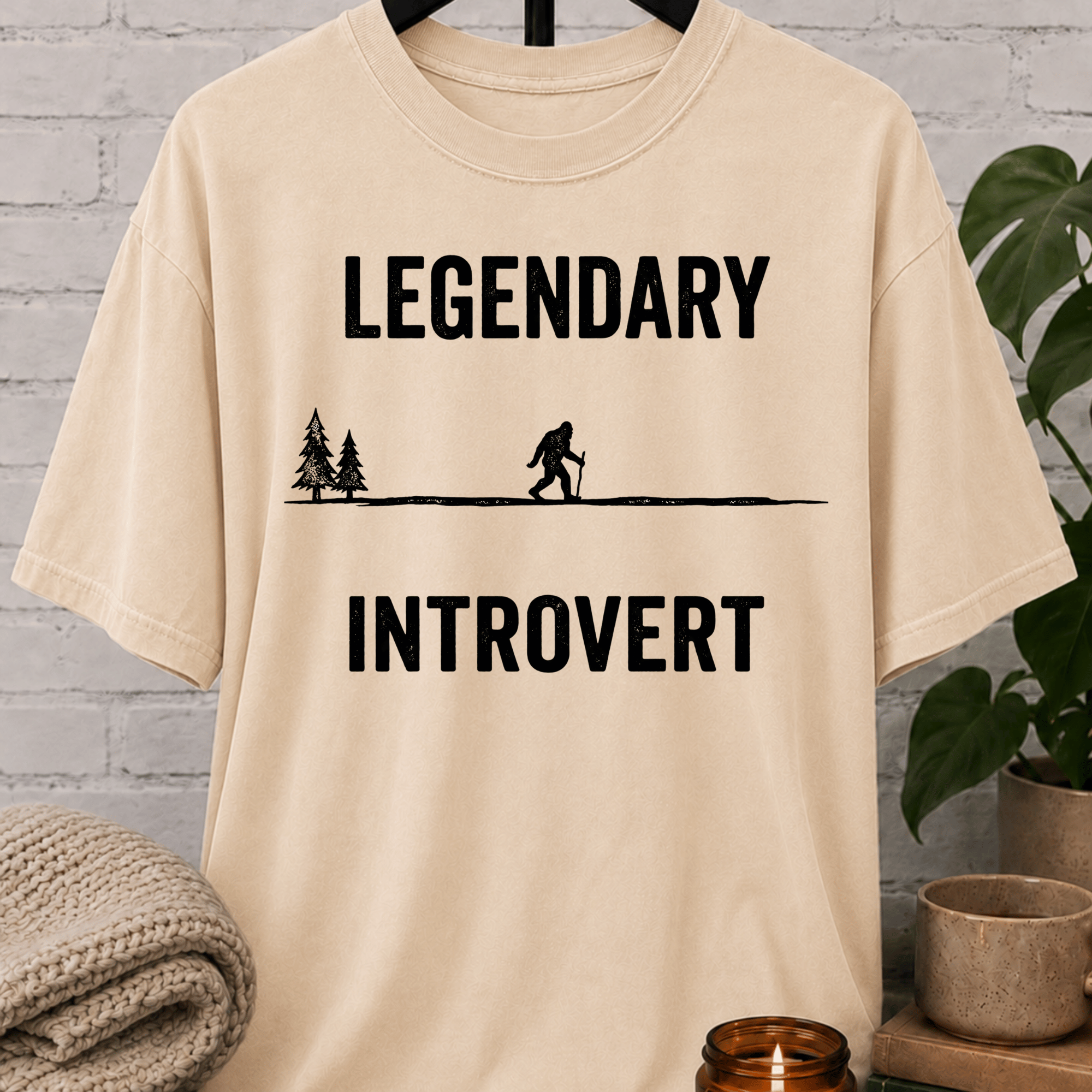 Bigfoot Legendary Introvert T-Shirt