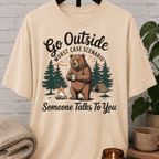 Go Outside Bear T-Shirt