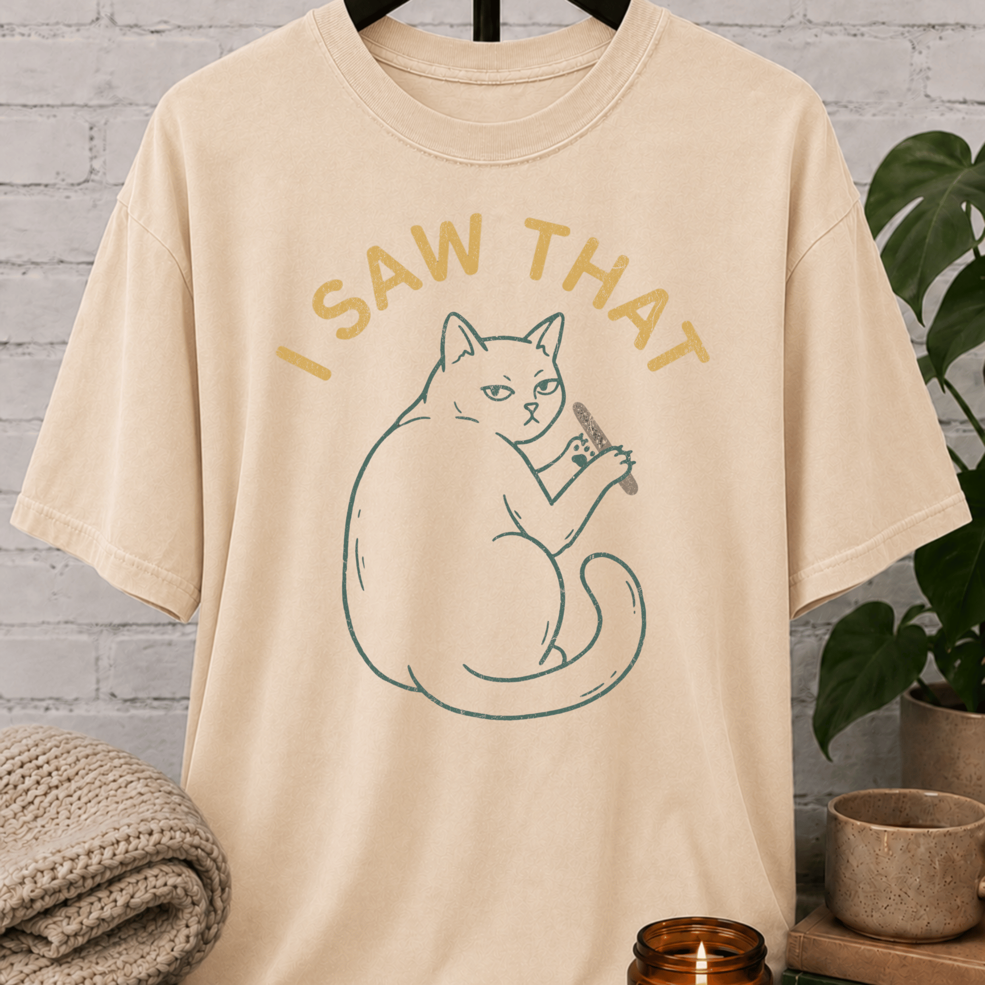 I Saw That Cat T-Shirt