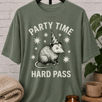 Party Time Hard Pass Opossum T-Shirt
