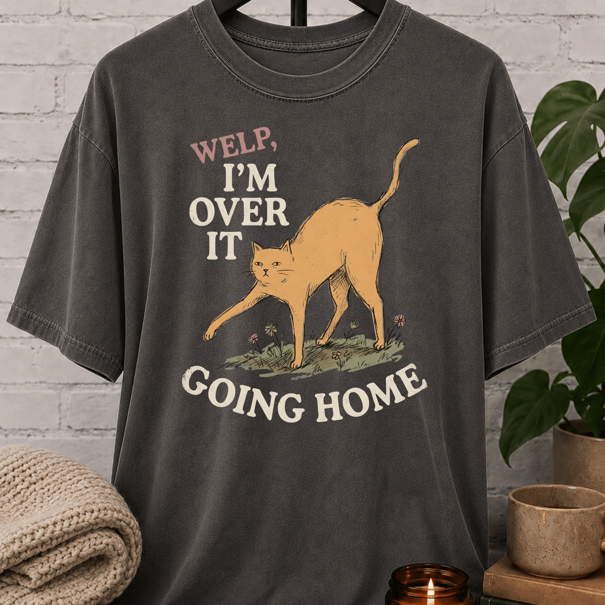I'm Over It Cat T-Shirt